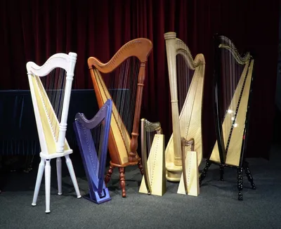 Гармоника Тайваня Кристалла популяризировала арфу Арфа Ирландия,  профессиональный музыкальный инструмент, небольшая арфа связала арфу купить  с доставкой, отызвы фото.