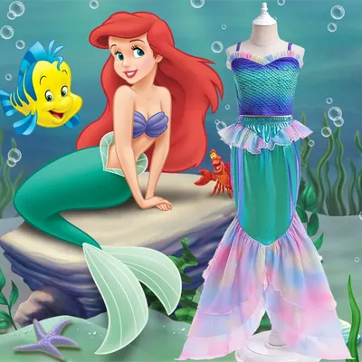 Princess Ariel “Blue Dress” Little Mermaid | Cosplay Pattern – RandomTuesday