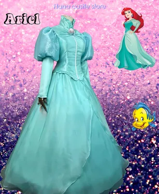 Ariel Pink Dress Fits Disney Store Princess Doll