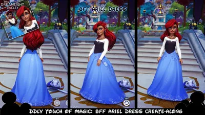 Ariel Blue Dress by Starman1999 on DeviantArt