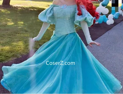 Disney Little Mermaid Girl's Sustainable Ariel Costume Dress | Disney  Costumes