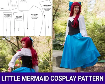 Halloween Costumes | Little Mermaid Inspired Dress | Mia Belle Girls