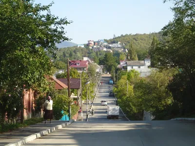 Фото Улица в городе Архипо-Осиповка