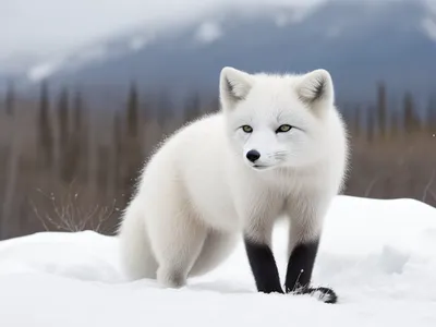 Арктическая лиса фото