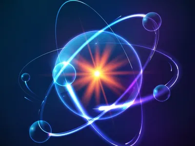 Картинка атома - 65 фото