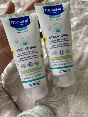 Детский увлажняющий крем-эмульсия Mustela Stelatopia - «Вылечить атопический  дерматит у малыша за 2 дня, я знаю как! Фото до и после! » | отзывы