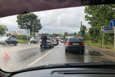 Да будет пробка». В Смоленске произошло тройное ДТП