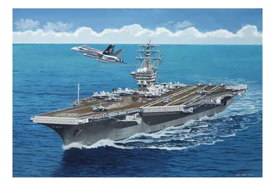 Купить корабль авианосец нимиц (cvn-68), американский, цены на Мегамаркет |  Артикул: 100000064193