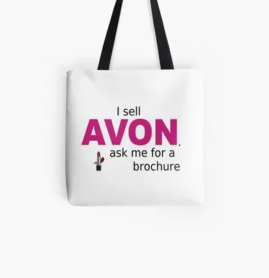 Avon Tote Bag, Ask Me About Avon Brochure Tote Bag, Avon Merch, Avon Soft  Tote Bag, Avon Rep Bag - Etsy