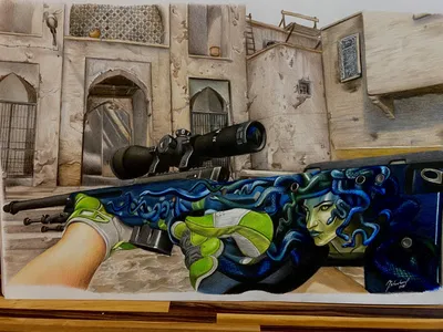 CSGO AWP | Medusa - Skin wear/float - YouTube