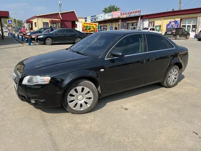 Купить б/у Audi A4 III (B7) 2.0 MT (130 л.с.) бензин механика в Акъяре:  чёрный Ауди А4 III (B7) седан 2006 года по цене 900 000 рублей на Авто.ру