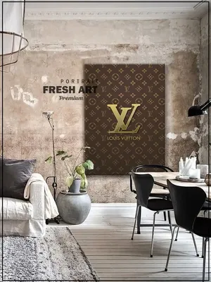 Картина на стену интерьерная 30х40 \"Louis Vuitton\" FreshArt Premium  162854153 купить за 732 ₽ в интернет-магазине Wildberries