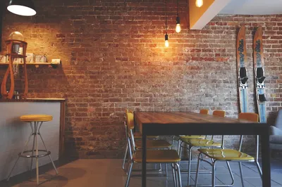 Фотообои для кафе и ресторанов - Уютная стена