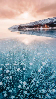 Обои Байкал, озеро, вода, море, небо для iPhone 6S+/7+/8+ бесплатно,  заставка 1080x1920 - скачать картинки и фото