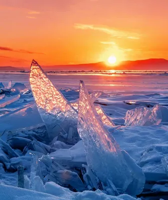 Байкал зимой лед - фото и картинки: 62 штук