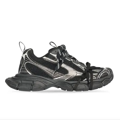 BALENCIAGA Triple S Mesh and Faux Leather Sneakers for Men | MR PORTER