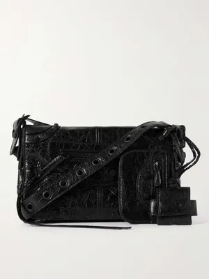 Neo Classic Large leather bag in black - Balenciaga | Mytheresa
