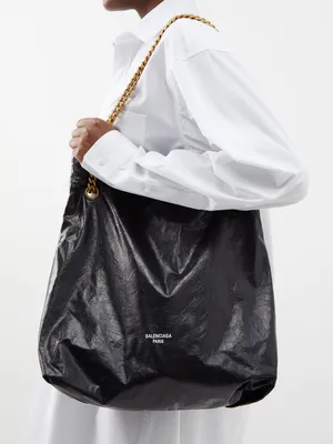 Silver Neo Cagole City XS leather bag | Balenciaga | MATCHES UK