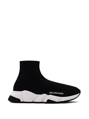 Balenciaga Men's Triple S Allover-Logo Sneakers - Bergdorf Goodman