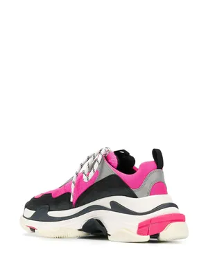Buy Balenciaga women pink track led sneakers for $1,334 online on SV77,  555032/W3AD6/1258