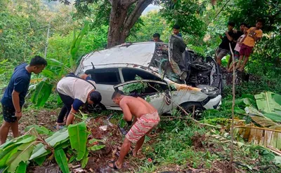 На Бали автомобиль с российскими туристами упал в овраг с высоты 25 м — РБК