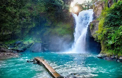 Обои вода, водопад, Бали, Tegenungan Waterfall, Тегенунган картинки на  рабочий стол, раздел природа - скачать