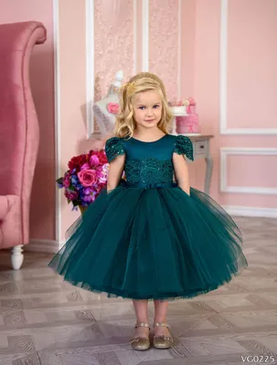 Роскошные бальные платья принцессы для детей платья для девочек с цветами  Кружевное платье макси без рукавов с оборками фатиновое платье со шлейфом |  AliExpress