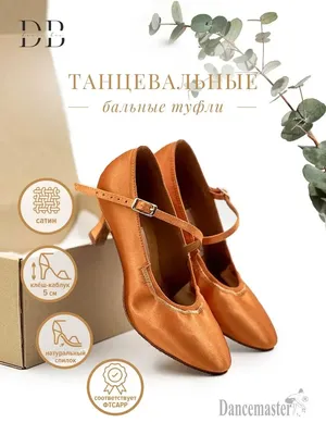 Dance Box Бальные танцевальные туфли Dancemaster (Стандарт 5 см)