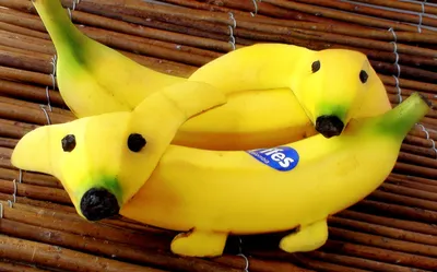 Поделка из банана - фото и картинки: 75 штук