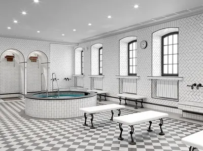 Megre Interiors: фонарные бани в Санкт-Петебруге • Интерьер+Дизайн