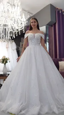 Блестящие, свадебные платья c блестками | Купить, Киев, недорого, фото