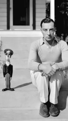 Несколько фотографий Бастера Китона, которые я включил в обои на телефон — busterkeaton post — Imgur