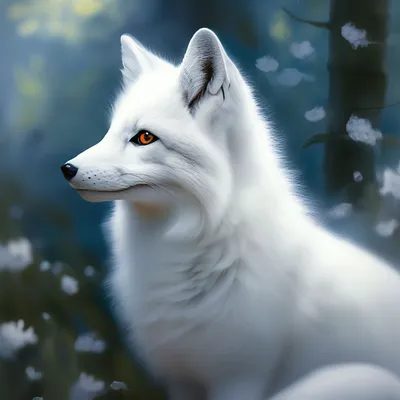 Белая домашняя лиса | Pet fox, Fox pictures, Baby fox