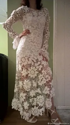 Платье белое ажурное – купить в интернет-магазине HobbyPortal.ru с доставкой