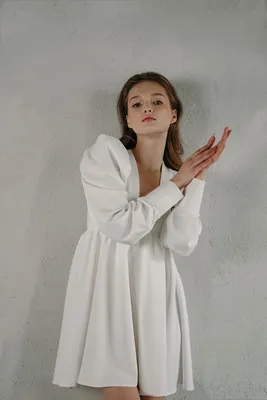 Классические белые платья от производителя - купить оптом, розница -  Lipinskaya Brand -