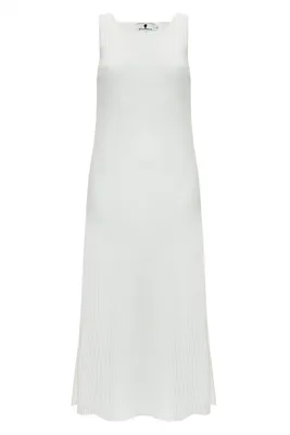 Короткое белое трикотажное платье Флоренция №1 Val-41960-1 цена-4183 р. в  интернет магазине beauti-full.ru