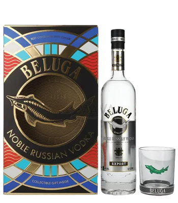 Водка Beluga Noble + чаша - Водка