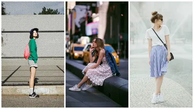Как носить кеды и выглядеть стильно: 30 модных образов — BurdaStyle.ru