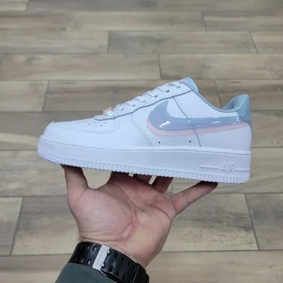 Женские кроссовки Nike Air Force белые, кожаные кроссовки найк аир форс  осенние, эир форс, найки женские форсы (ID#1658957943), цена: 1650 ₴,  купить на Prom.ua