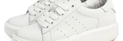 Белые кеды и кроссовки - с чем носить белоснежную обувь