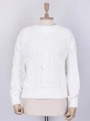 Вяжем белый свитер спицами +25 идей | Белые свитера, Женские свитера, Белый  свитер