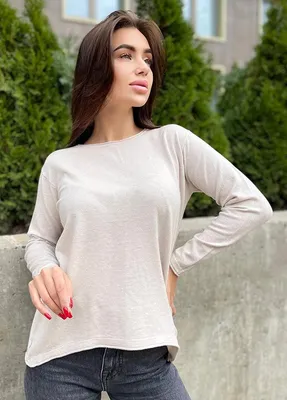 Белый свитер женский молочный размер l/xl 369718 New Trend ‣ Купить в  интернет-магазине Каста ‣ Киев, Одесса, Харьков ‣ Доставка по всей Украине!  (#255997397)