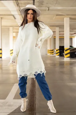 Белый свитер женский купить в Украине по лучшим ценам 2024 года от  производителя