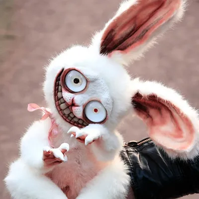 Сумасшедший Кролик, плюшевые игрушки, страшная игра, мультяшный кролик,  куклы для детей, подарки на день рождения, Рождество, Пасху | AliExpress