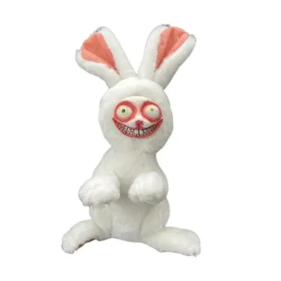 15 см сумасшедший Кролик, плюшевая игрушка, страшный кролик, кукла,  страшная игра, Мягкий Кролик, игрушки, подарки на день рождения для детей,  имитация кроликов | AliExpress