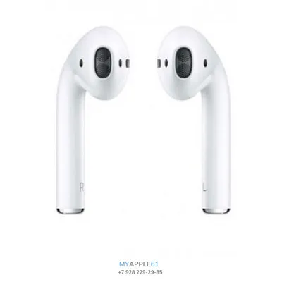 Купить Беспроводные наушники Apple AirPods 2 (без беспроводной зарядки  чехла) 11499 руб — iStudio