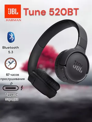 Беспроводные наушники JBL TUNE 520BT Новинка Оригинал JBL 162047284 купить  в интернет-магазине Wildberries