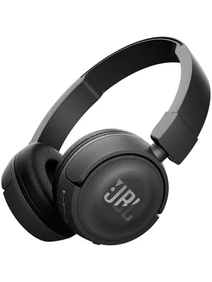 Беспроводные наушники JBL T510BT, черные с логотипом, цвет черный, материал  пластик - цена от 7190 руб | Купить в Санкт-Петербурге