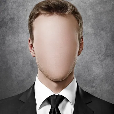 Человек без лица картинки - 64 фото