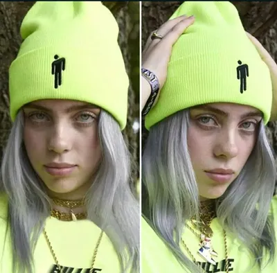 Новая шапка демисезонная двойная вязанная Билли Айлиш Billie Eilish  (ID#1246785551), цена: 190 ₴, купить на Prom.ua